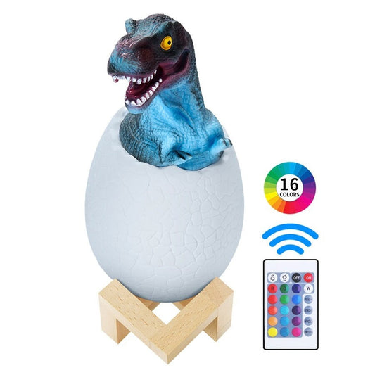 Dinosaur bedside lamp for children