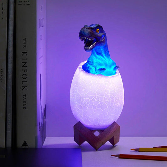 Dinosaur bedside lamp for children